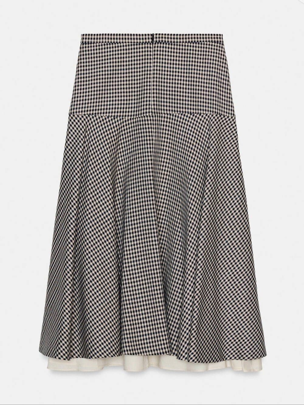 ZARA COMBINATION PLAID SKIRT(S) - Picture 6 of 8